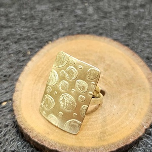 Boho gyűrű - pöttyös, Ékszer, Gyűrű, Statement gyűrű, Ékszerkészítés, Ötvös, MESKA