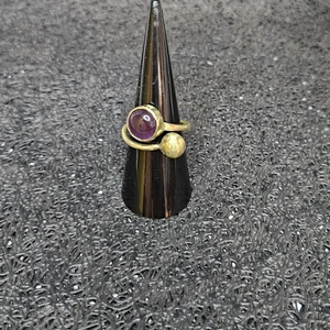 Kerek köves-bogyós gyűrű, Ékszer, Gyűrű, Statement gyűrű, Ékszerkészítés, Ötvös, MESKA