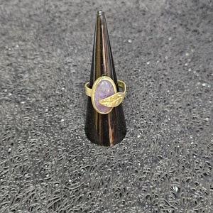 Oválköves-leveles gyűrű, Ékszer, Gyűrű, Statement gyűrű, Ékszerkészítés, Ötvös, MESKA