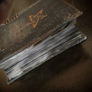 Útinapló /Grimoire (kicsi) - otthon & életmód - papír, írószer - jegyzetfüzet & napló - Meska.hu