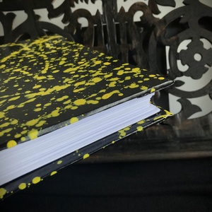 Pollock napló - otthon & életmód - papír, írószer - jegyzetfüzet & napló - Meska.hu