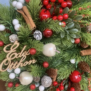 Téli ajtódísz - otthon & életmód - dekoráció - ajtó- és ablak dekoráció - ajtódísz & kopogtató - Meska.hu Téli ajtódísz - otthon & életmód - dekoráció - ajtó- és ablak dekoráció - ajtódísz & kopogtató - Meska.hu