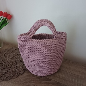 Horgolt táska, Táska & Tok, Kézitáska & válltáska, Kézitáska, Horgolás, MESKA