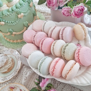 Dekor macaron - esküvő - emlék & ajándék - köszönőajándék - Meska.hu