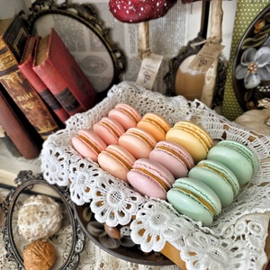 Dekor macaron - otthon & életmód - konyhafelszerelés, tálalás - konyhai dekoráció - konyhai dísz - Meska.hu
