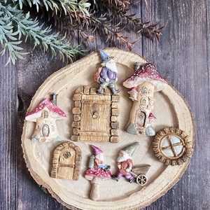 Manófalva, Kellékek & szerszámok, Díszíthető tárgyak, Kerámia, Gipszöntés, Festett tárgyak, MESKA