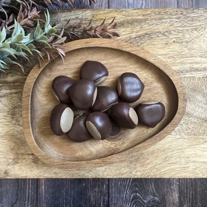 Gesztenye - sötét színű, Kellékek & szerszámok, Díszíthető tárgyak, Kerámia, Gipszöntés, Festett tárgyak, MESKA