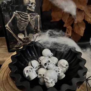 3D koponyák - kicsi, Kellékek & szerszámok, Díszíthető tárgyak, Kerámia, Gipszöntés, Festett tárgyak, MESKA