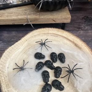 Extra mini koponyák, Kellékek & szerszámok, Díszíthető tárgyak, Kerámia, Gipszöntés, Festett tárgyak, MESKA