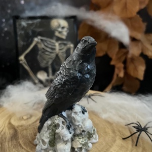 Varjú koponyákon - kellékek & szerszámok - díszíthető tárgyak - kerámia - Meska.hu Varjú koponyákon - kellékek & szerszámok - díszíthető tárgyak - kerámia - Meska.hu