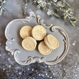 Oreo kekszek - kellékek & szerszámok - díszíthető tárgyak - kerámia - Meska.hu