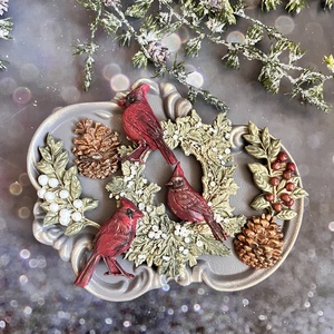 Kardinális, Kellékek & szerszámok, Díszíthető tárgyak, Kerámia, Gipszöntés, Festett tárgyak, MESKA