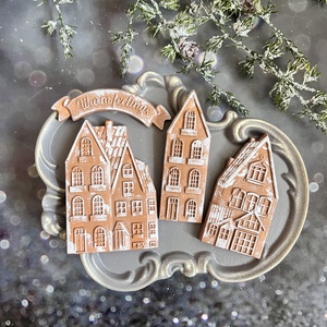 Mézeskalács házikók, Kellékek & szerszámok, Díszíthető tárgyak, Kerámia, Gipszöntés, Festett tárgyak, MESKA