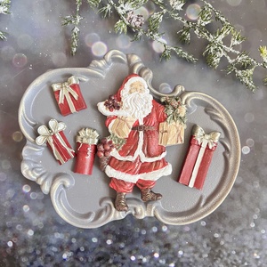 Télapó - piros - kellékek & szerszámok - díszíthető tárgyak - kerámia - Meska.hu