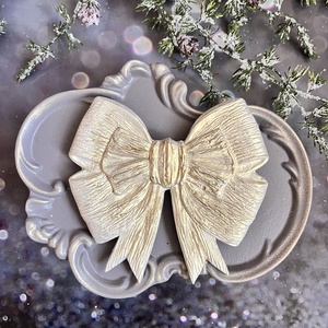 Karácsonyi masni - fehérarany - Meska.hu