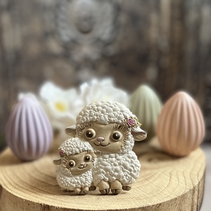 Barimama és kicsinye - kellékek & szerszámok - díszíthető tárgyak - kerámia - Meska.hu