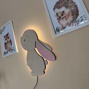 Nyuszis éjjeli fény - otthon & életmód - lámpa - hangulatlámpa - Meska.hu