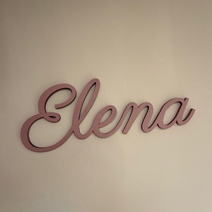 Egyedi neves felirat - otthon & életmód - dekoráció - fali és függő dekoráció - felirat - Meska.hu