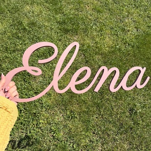 Egyedi neves felirat - otthon & életmód - dekoráció - fali és függő dekoráció - felirat - Meska.hu