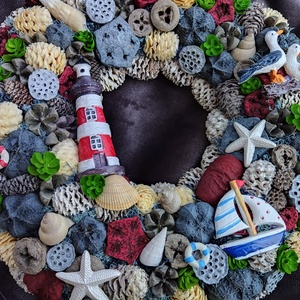 Nyári ajtódísz  - otthon & életmód - dekoráció - ajtó- és ablak dekoráció - ajtódísz & kopogtató - Meska.hu