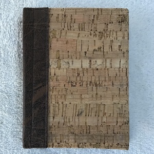 Parafa - barna bőrhatású, varrott, A6-os notesz, Otthon & Életmód, Papír írószer, Jegyzetfüzet & Napló, Varrás, MESKA