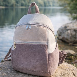 Harmónia � kézzel készült selymesen puha hátitáska vízhatlan béléssel - táska & tok - hátizsák - hátizsák - Meska.hu