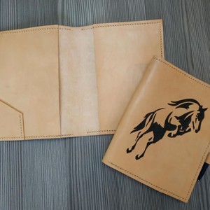 Lovas sziluett noteszborító - otthon & életmód - papír, írószer - könyv- és füzetborító - Meska.hu