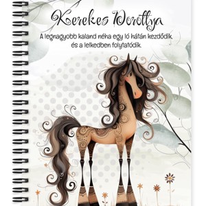 Személyre szabható - Különleges furi lovas mintás A5-ös füzet, Otthon & Életmód, Papír, írószer, Jegyzetfüzet & Napló, , MESKA