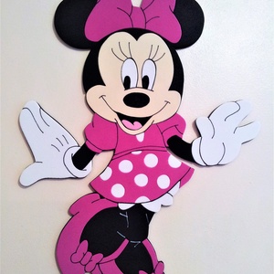 Dekorgumi gyerekszoba dekoráció Minnie mouse szett -  - Meska.hu