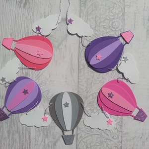 Bababetűk, nagyméretű betű, pillangós pink-szürke-lila - otthon & életmód - babaszoba, gyerekszoba - babaszoba dekoráció - Meska.hu