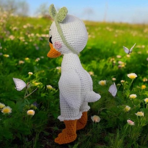 Lili kacsa - játék & sport - plüssállat & játékfigura - más figura - Meska.hu Lili kacsa - játék & sport - plüssállat & játékfigura - más figura - Meska.hu