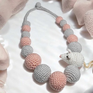 Horgolt nyaklánc - Meska.hu Horgolt nyaklánc - Meska.hu