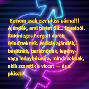 Horgolt plüss párna, Esküvő, Lánybúcsú, Horgolás, MESKA