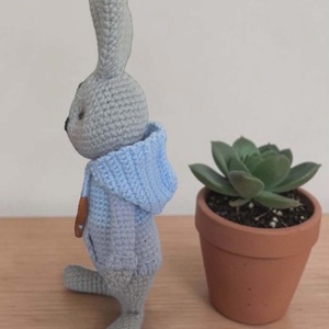 Vagány, horgolt nyuszi - játék & sport - plüssállat & játékfigura - más figura - Meska.hu