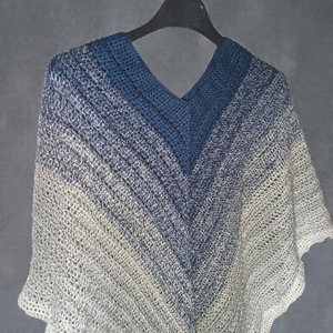 Horgolt poncsó, Ruha & Divat, Női ruha, Poncsó, Horgolás, MESKA