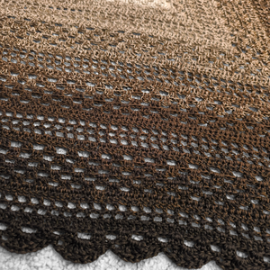 Horgolt vállkendő nagy - ruha & divat - sál, sapka, kendő - vállkendő - Meska.hu