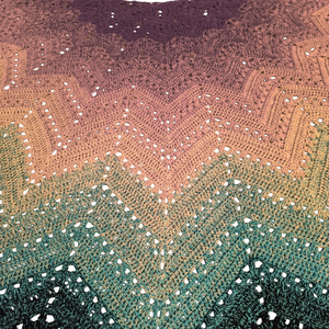 Horgolt vállkendő - ruha & divat - sál, sapka, kendő - kendő - Meska.hu