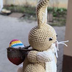 Húsvéti nyuszi - játék & sport - plüssállat & játékfigura - nyuszi - Meska.hu