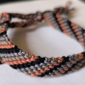 pamut karkötő, Ékszer, Karkötő, Fonott karkötő, Csomózás, MESKA