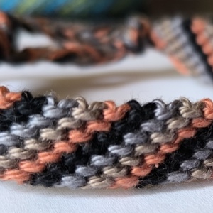 pamut karkötő - ékszer - karkötő - fonott karkötő - Meska.hu