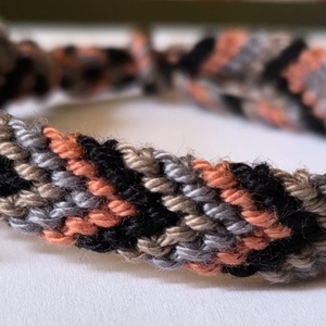 pamut karkötő, Ékszer, Karkötő, Fonott karkötő, Csomózás, MESKA