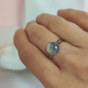 Elegáns labradorit állítható gyűrű!, Ékszer, Gyűrű, Gyöngyös gyűrű, Ékszerkészítés, MESKA