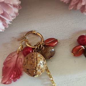 Nemesacél variálható gyöngyös fülbevaló! - ékszer - fülbevaló - lógó fülbevaló - Meska.hu