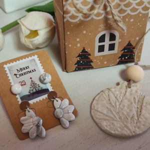 Két pár fülbevaló szett, ajándék dísszel, díszcsomagolással! - Meska.hu