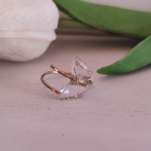 Kézzel készült sárgaréz gyűrű medállal! - ékszer - gyűrű - figurális gyűrű - Meska.hu