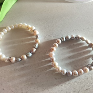 Elegáns édesvízi tenyésztett gyöngy karkötők! - Meska.hu