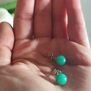 Elegáns Jáde Ásványékszer � Természetes ragyogás nemesacéllal  - Meska.hu