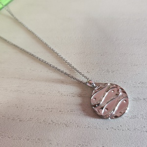 Tengeri ihletésű nemesacél nyaklánc halas medállal- unisex  - ékszer - nyaklánc - medál - Meska.hu