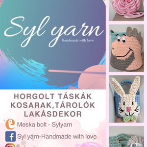 Basic horgolt táska mintaleírás PDF+VIDEO - diy (csináld magad) - szabásminta, útmutató - horgolási minta - Meska.hu