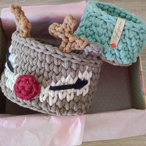 Syl yarn horgolt babaváró box / baba ajándékdoboz / babaváró ajándék - Meska.hu